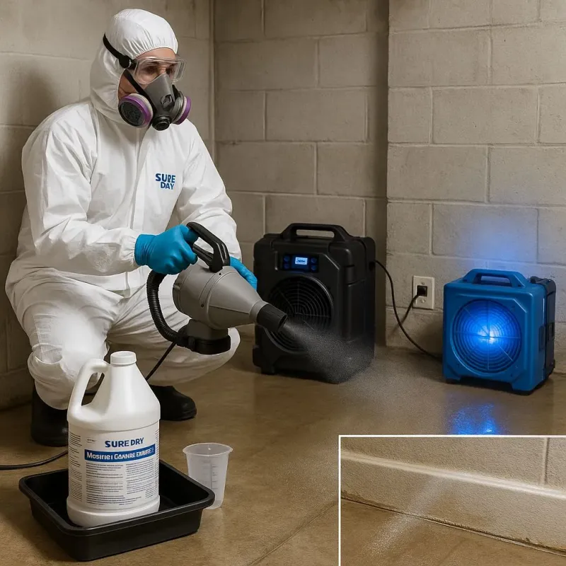 Sanitization and Odor Removal process in Vallejo, CA