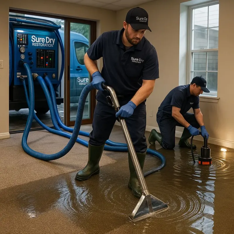 Water Extraction and Removal process in Vallejo, CA